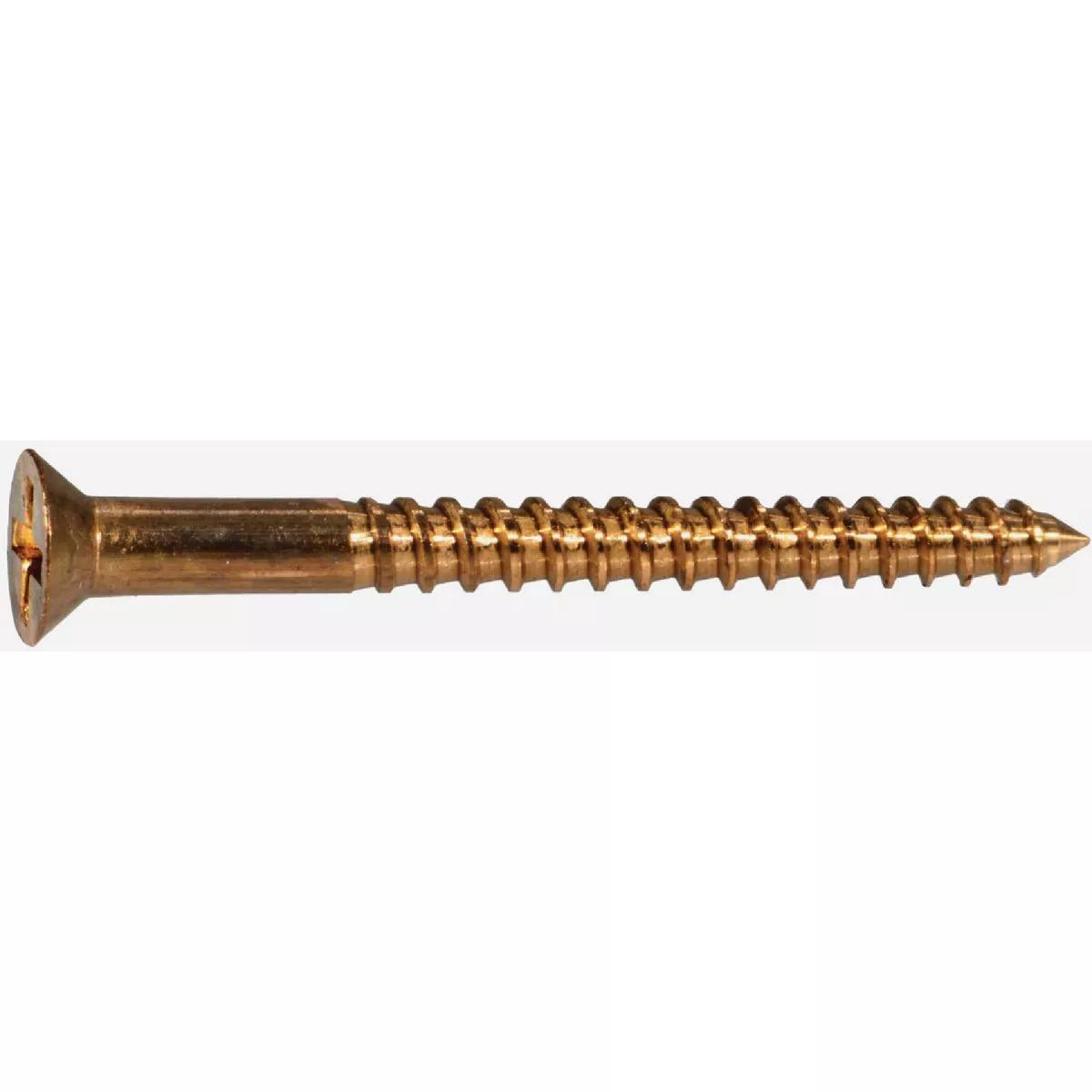 Midwest Fastener #6 x 1-1/2 In. Silicon Bronze Phillips Flat Head Wood Screws (6 Ct.)