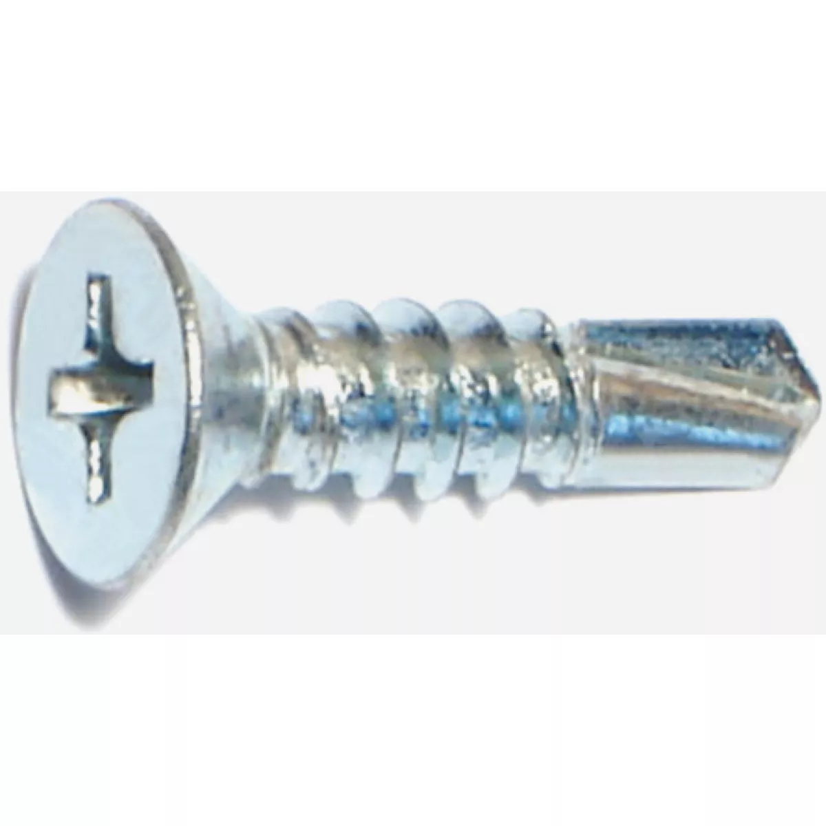 Midwest Fastener #10-16 x 3/4 In. Zinc Plated Steel Phillips Flat Head Self-Drilling Screws
