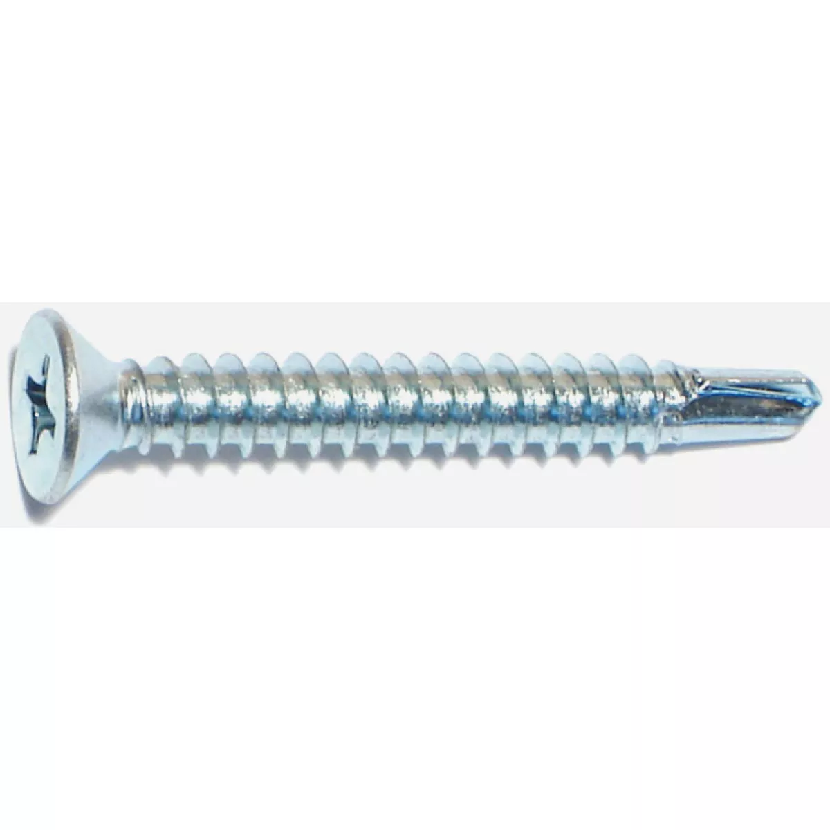 Midwest Fastener #10-16 x 1-1/2 In. Zinc Plated Steel Phillips Flat Head Self-Drilling Screws (25 Ct.)