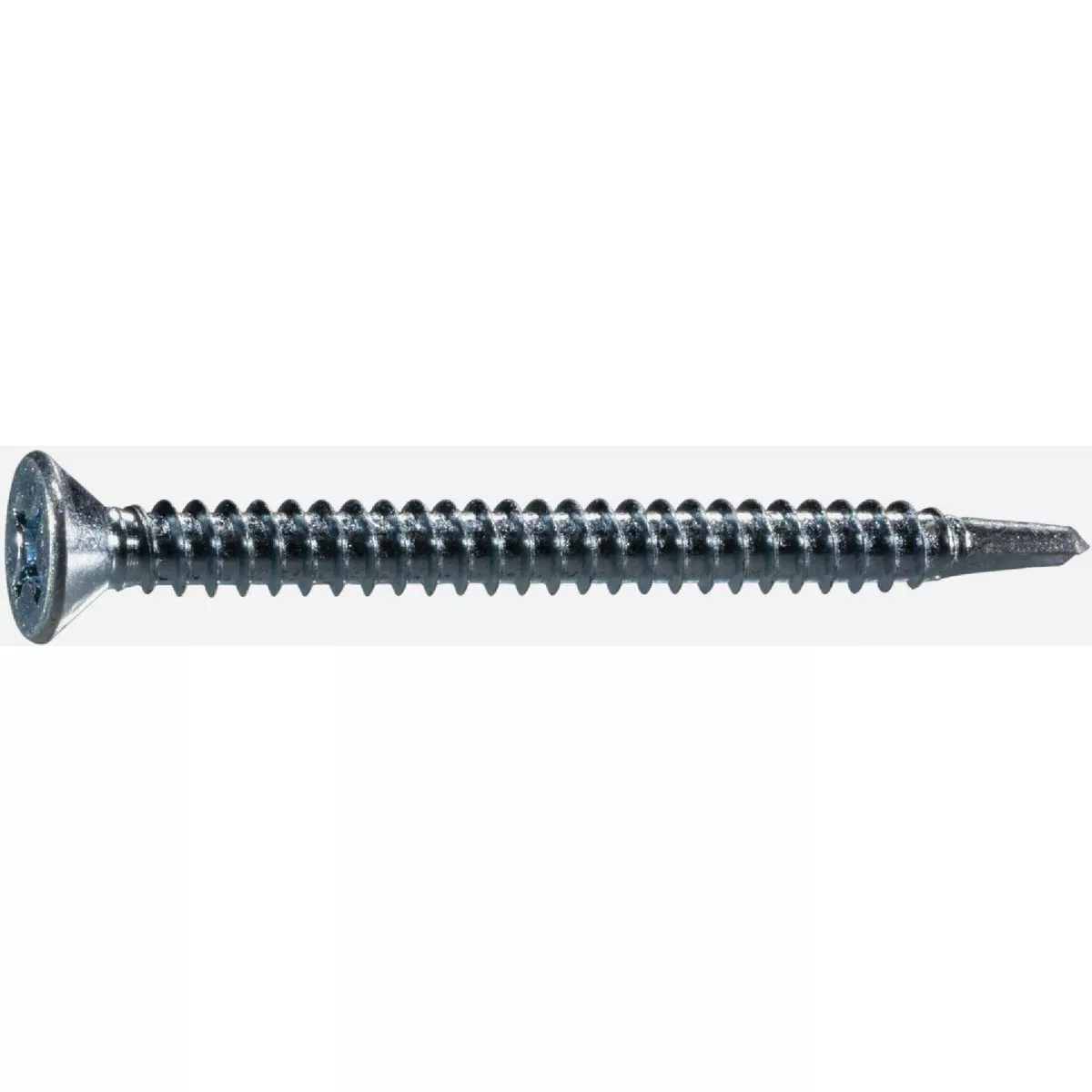 Midwest Fastener #12-14 x 2-1/2 In. Zinc Plated Steel Phillips Flat ...