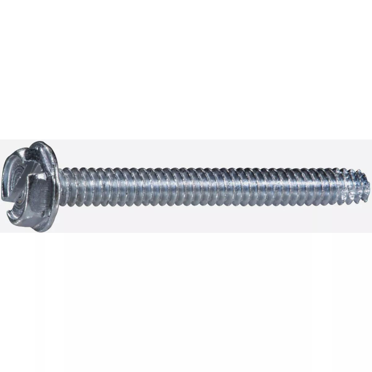 Midwest Fastener #6-32 x 1-1/4 In. Zinc Plated Steel Coarse Thread Hex Washer Head Type F Sheet Metal Screws (30 Ct.)