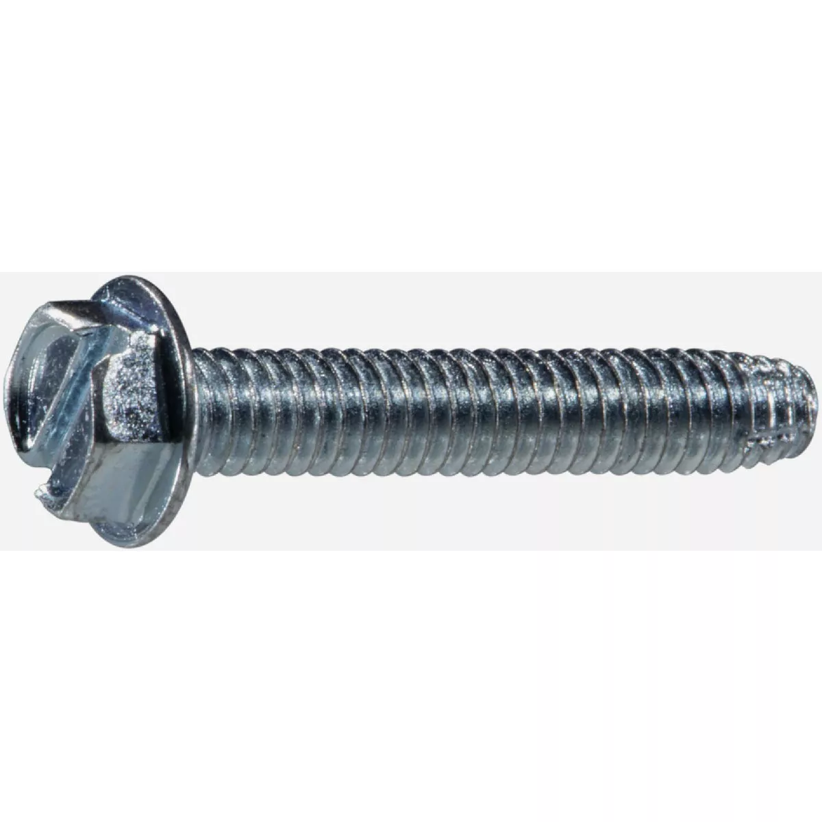 Midwest Fastener #8-32 x 1 In. Zinc Plated Steel Coarse Thread Hex Head Type F Sheet Metal Screws (25 Ct.)-