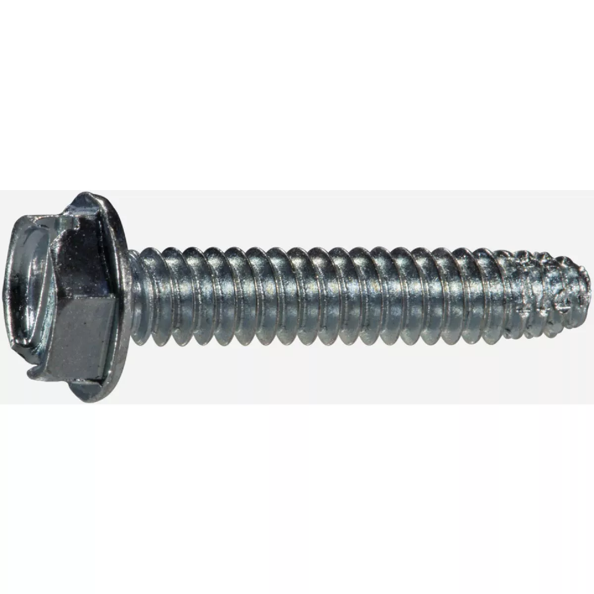 Midwest Fastener #10-24 x 1 In. Zinc Plated Steel Coarse Thread Hex Head Type F Sheet Metal Screws (15 Ct.)