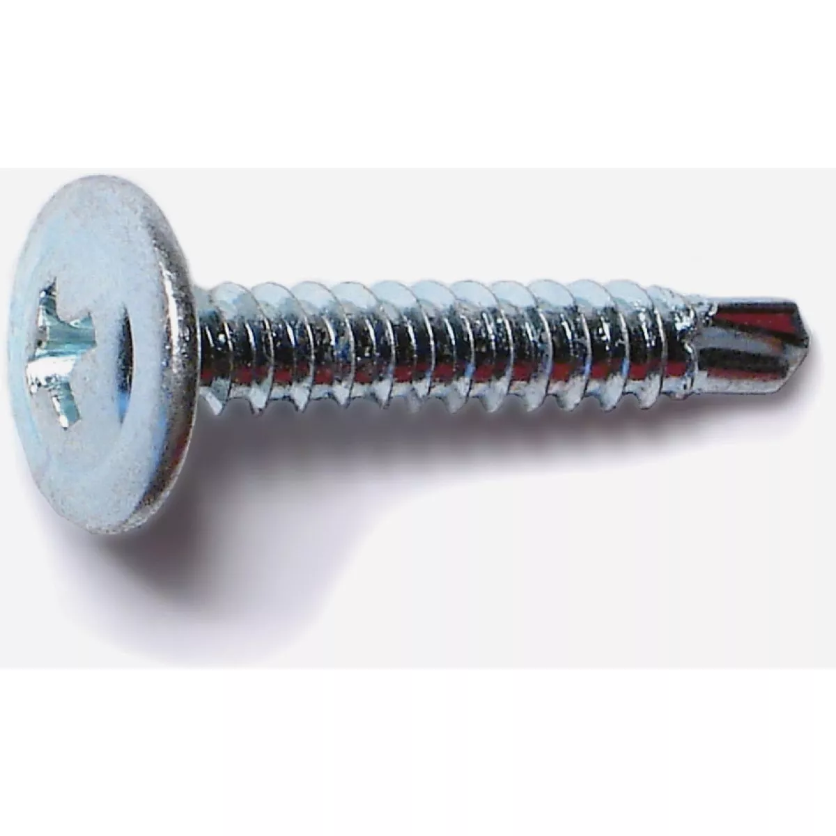 Midwest Fastener #8-18 x 1 In. Zinc Plated Steel Phillips Wafer Head Self-Drilling Screws (20 Ct.)