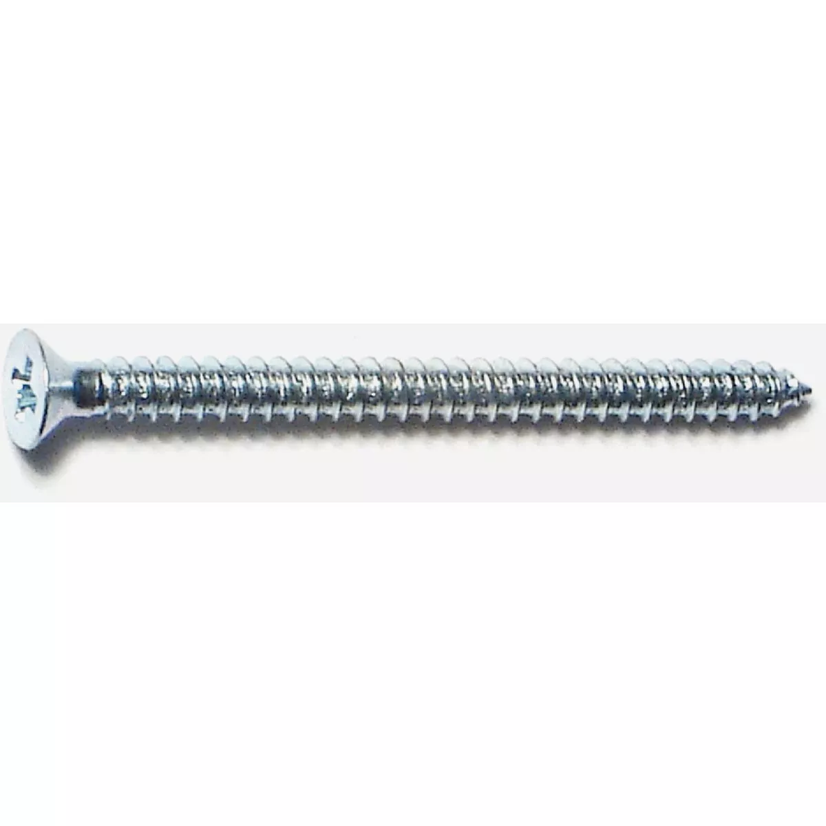 Midwest Fastener #4 x 1-1/2 In. Zinc Plated Steel Phillips Flat Head Sheet Metal Screws (30 Ct.)