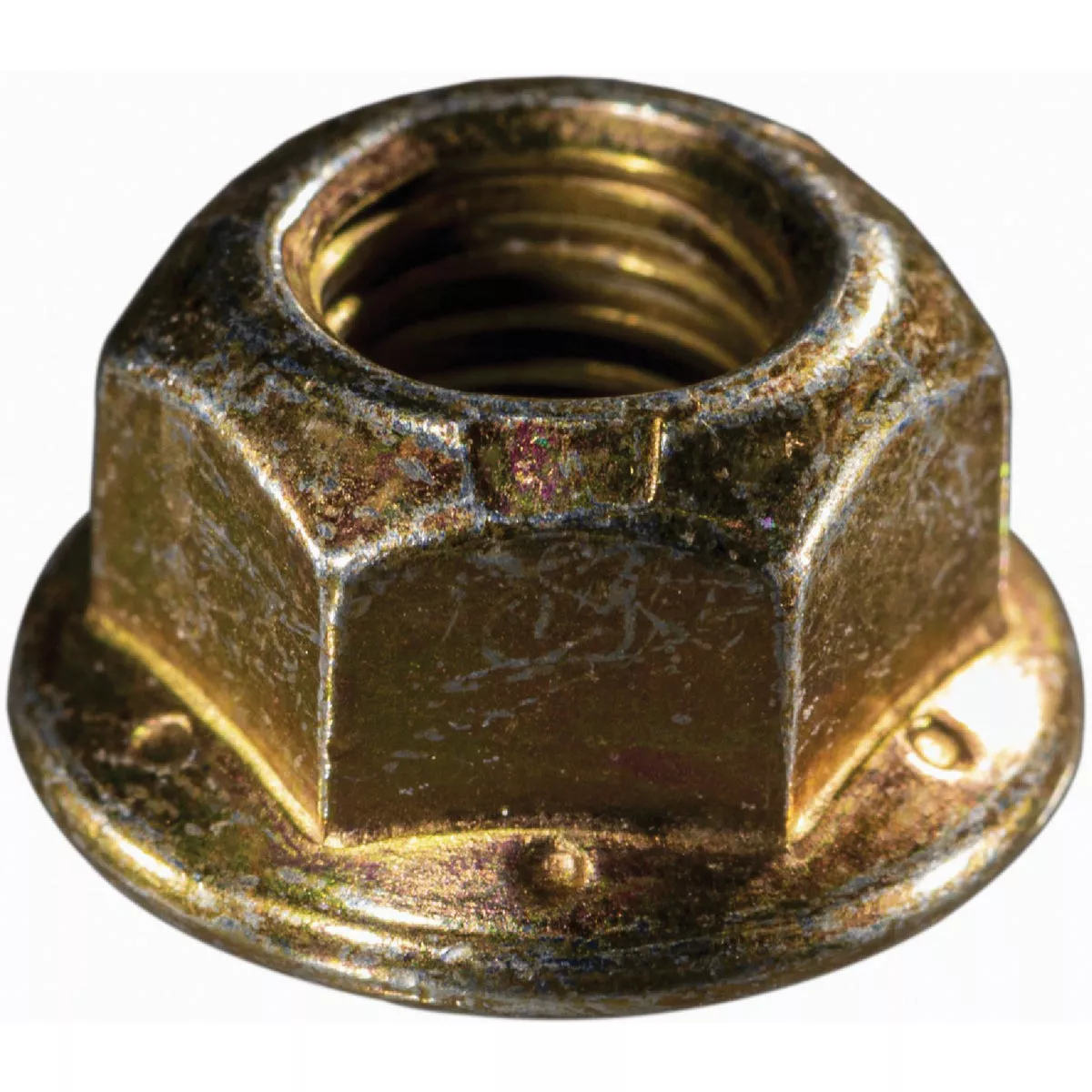 Midwest Fastener 5/16 In.-24 Yellow Zinc Plated Grade 8 Steel Fine Thread Hex Nuts (10 Ct.) - photo 2