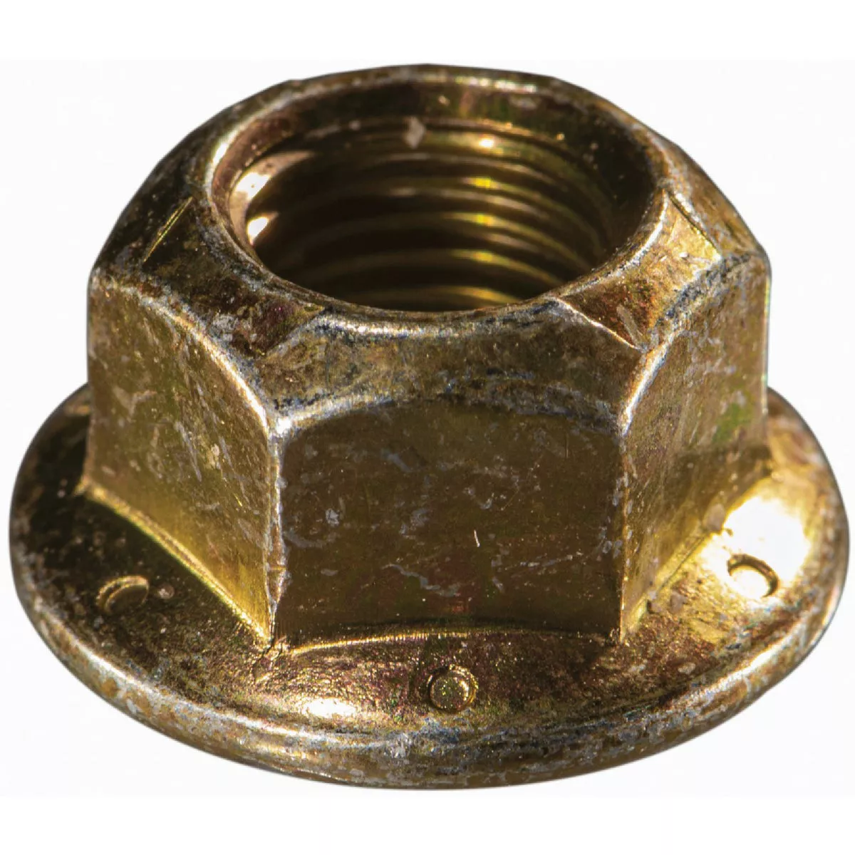 Midwest Fastener 3/8 In.-24 Yellow Zinc Plated Grade 8 Steel Fine Thread Hex Nuts