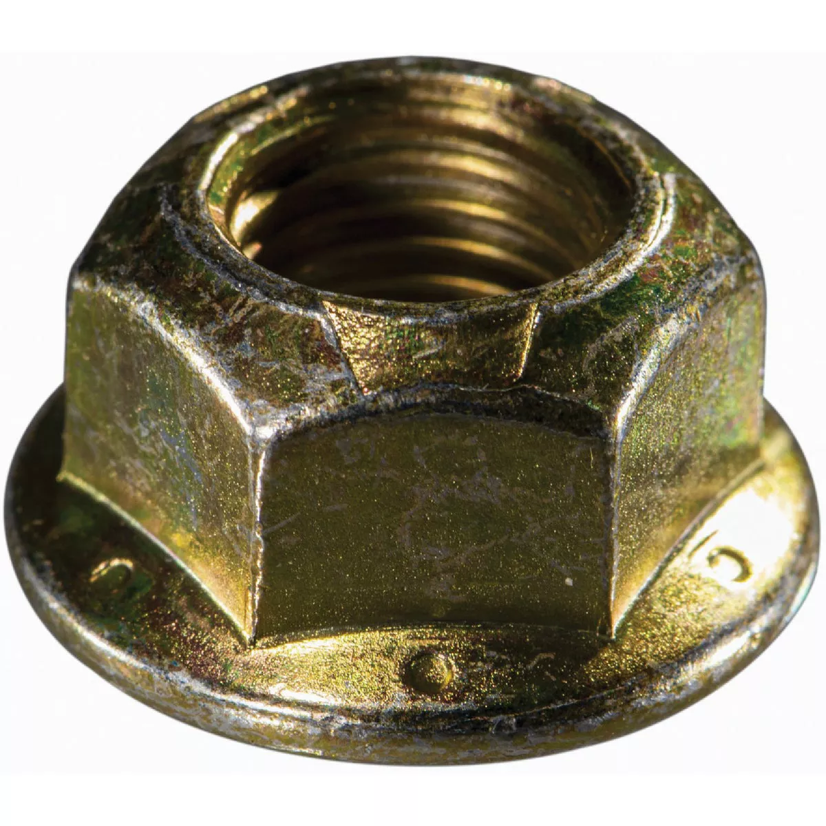 Midwest Fastener 7/16 In.-20 Yellow Zinc Plated Grade 8 Steel Fine Thread Hex Nuts (8 Ct.)