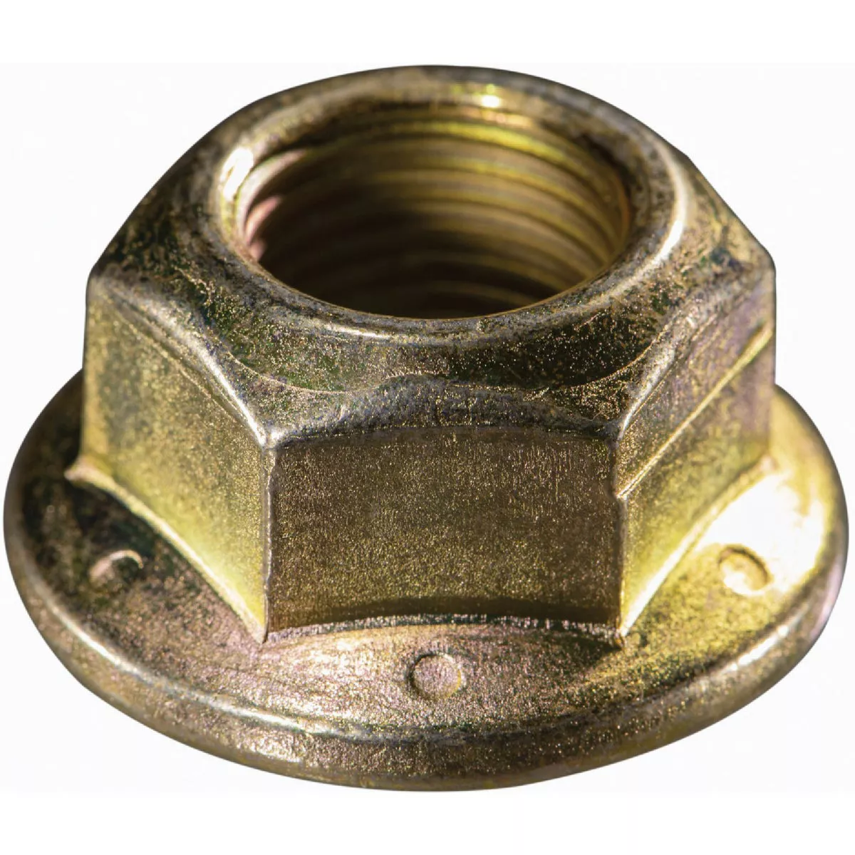 Midwest Fastener 5/8 In.-18 Yellow Zinc Plated Grade 8 Steel Fine Thread Hex Nuts (6 Ct.)