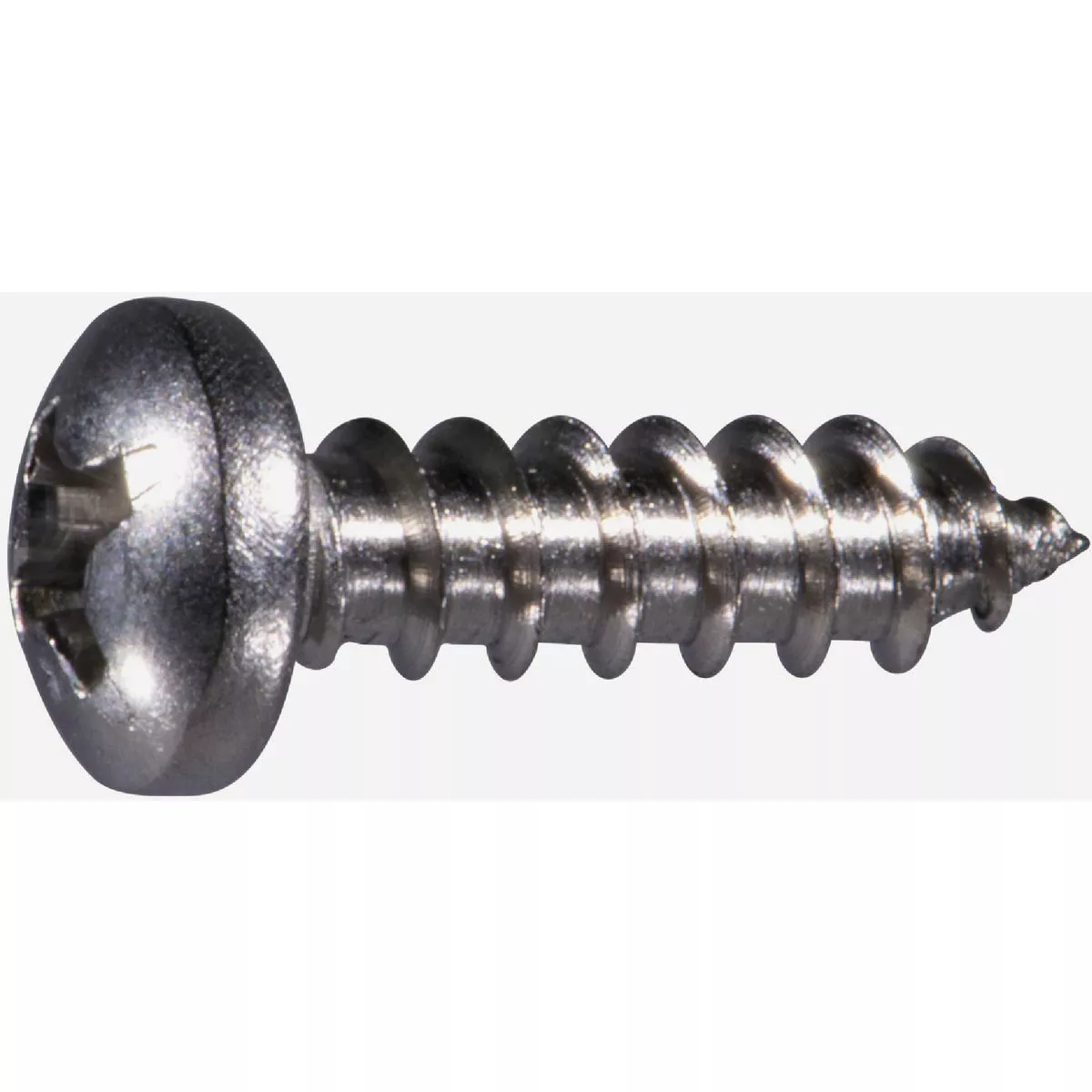 Midwest Fastener #6 x 1/2 In. 316 Stainless Steel Phillips Pan Head Sheet Metal Screws (30 Ct.)-