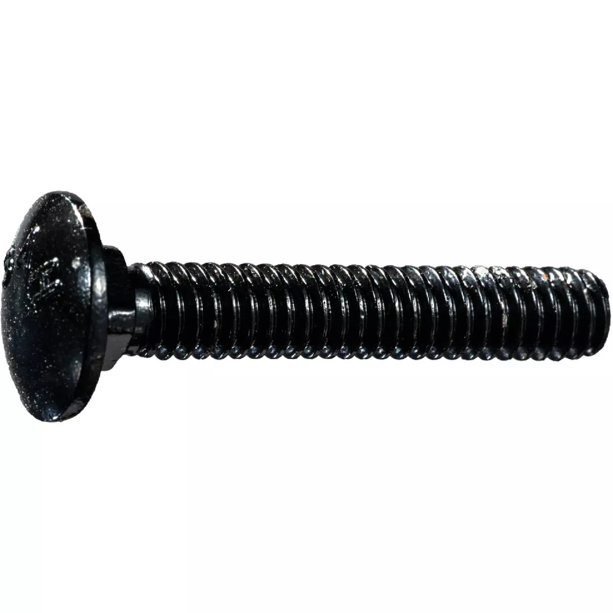 Midwest Fastener 1/4 In.-20 x 1-1/2 In. Black Coated Steel Coarse Thread Carriage Bolt (10 Ct.)