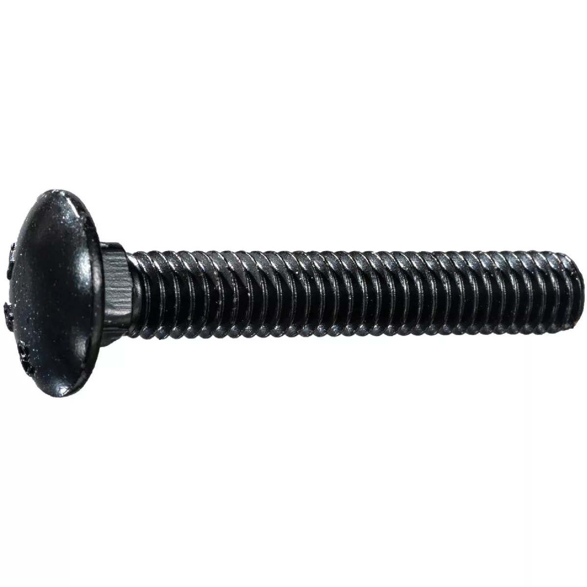 Midwest Fastener 5/16 In.-18 x 2 In. Black Coated Steel Coarse Thread Carriage Bolt (5 Ct.)-