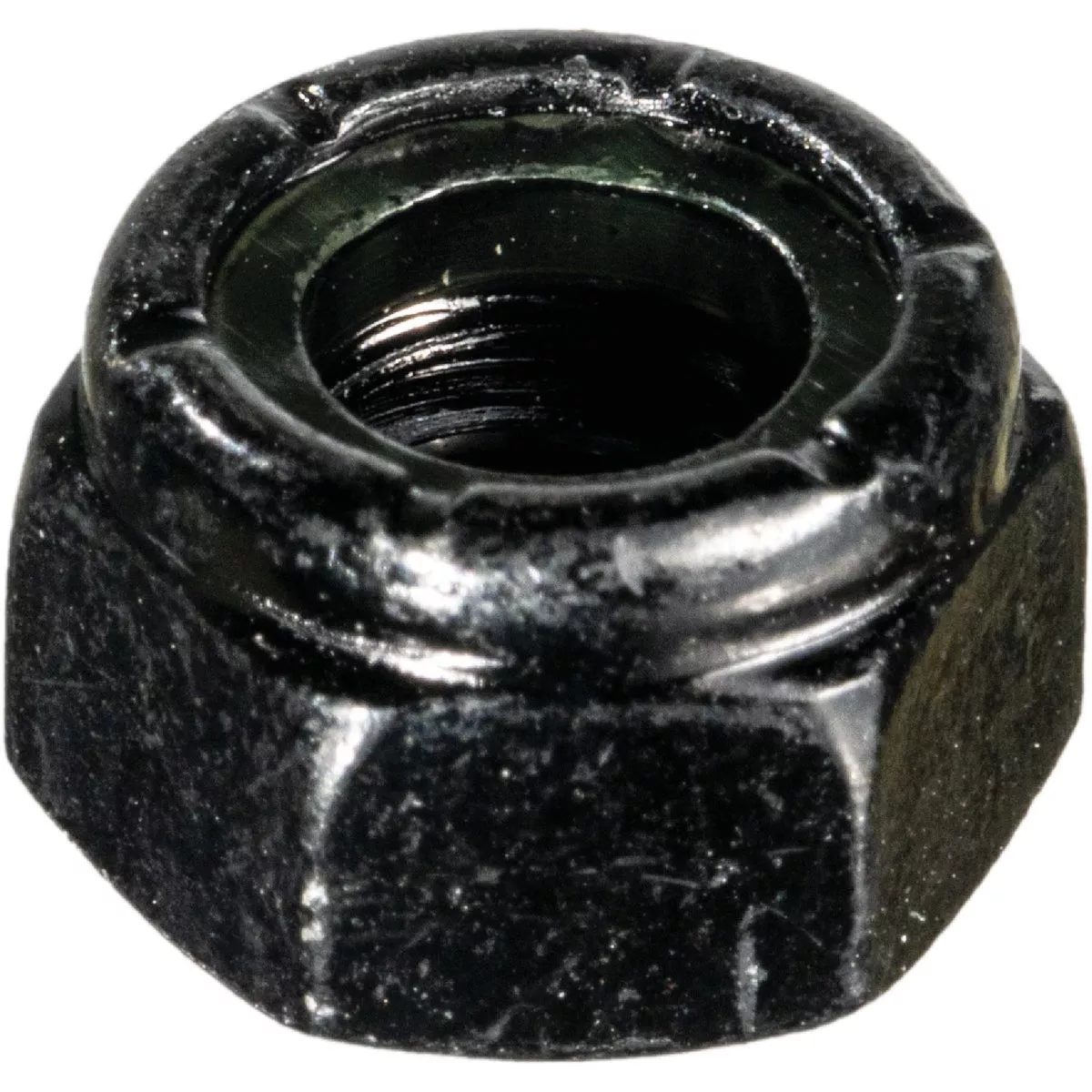 Midwest Fastener 5/16 In.-18 Black Zinc Plated Steel Lock Nuts (15 Ct.)-
