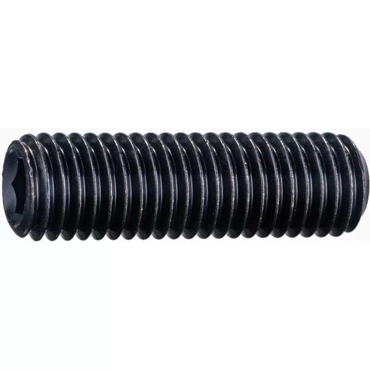 Midwest Fastener 12mm-1.75 x 40mm Plain Class 14.9 Steel Coarse Thread Cup Point Hex Socket Headless Set Screws (2 Ct.)