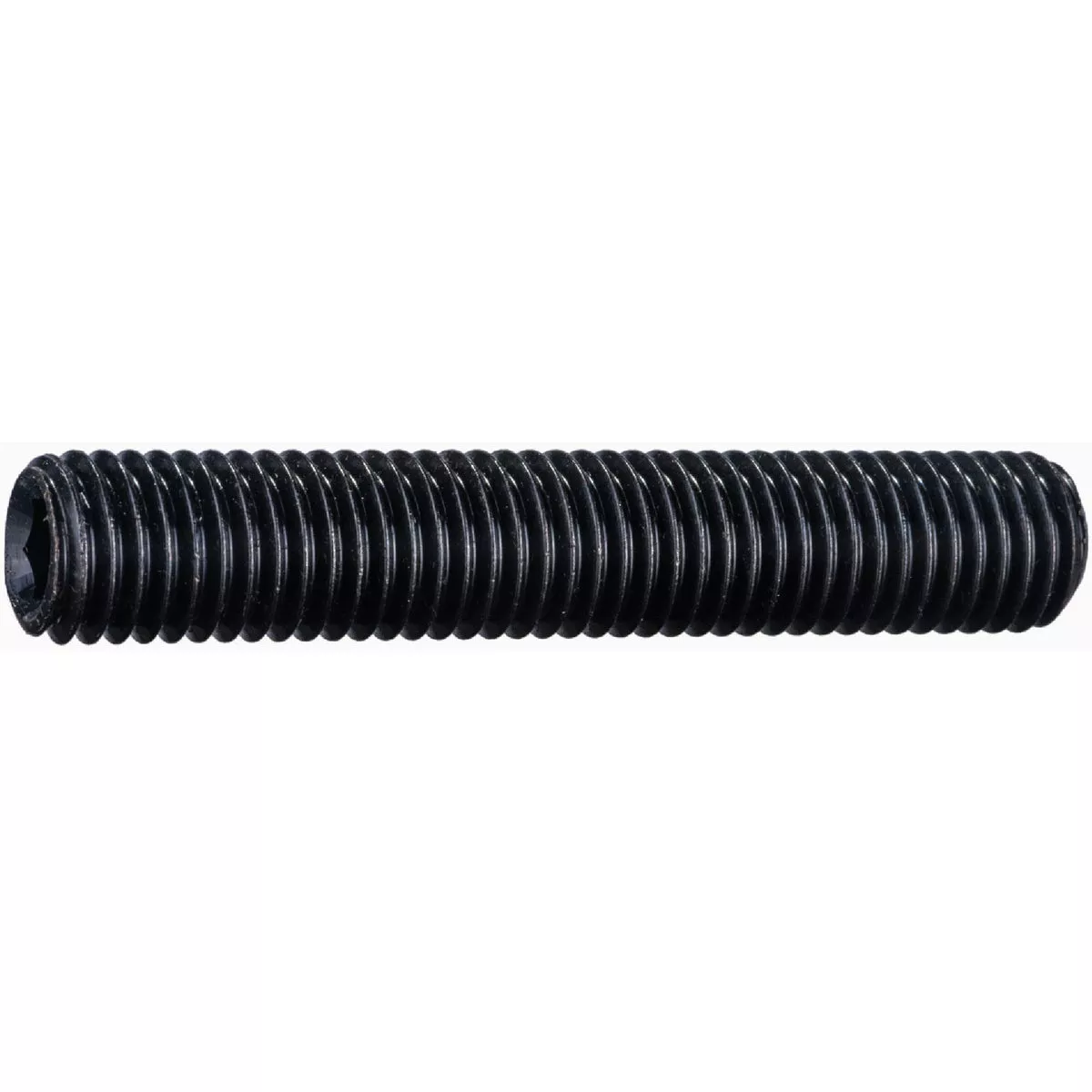 Midwest Fastener 12mm-1.75 x 70mm Plain Class 14.9 Steel Coarse Thread Cup Point Hex Socket Headless Set Screws (2 Ct.)
