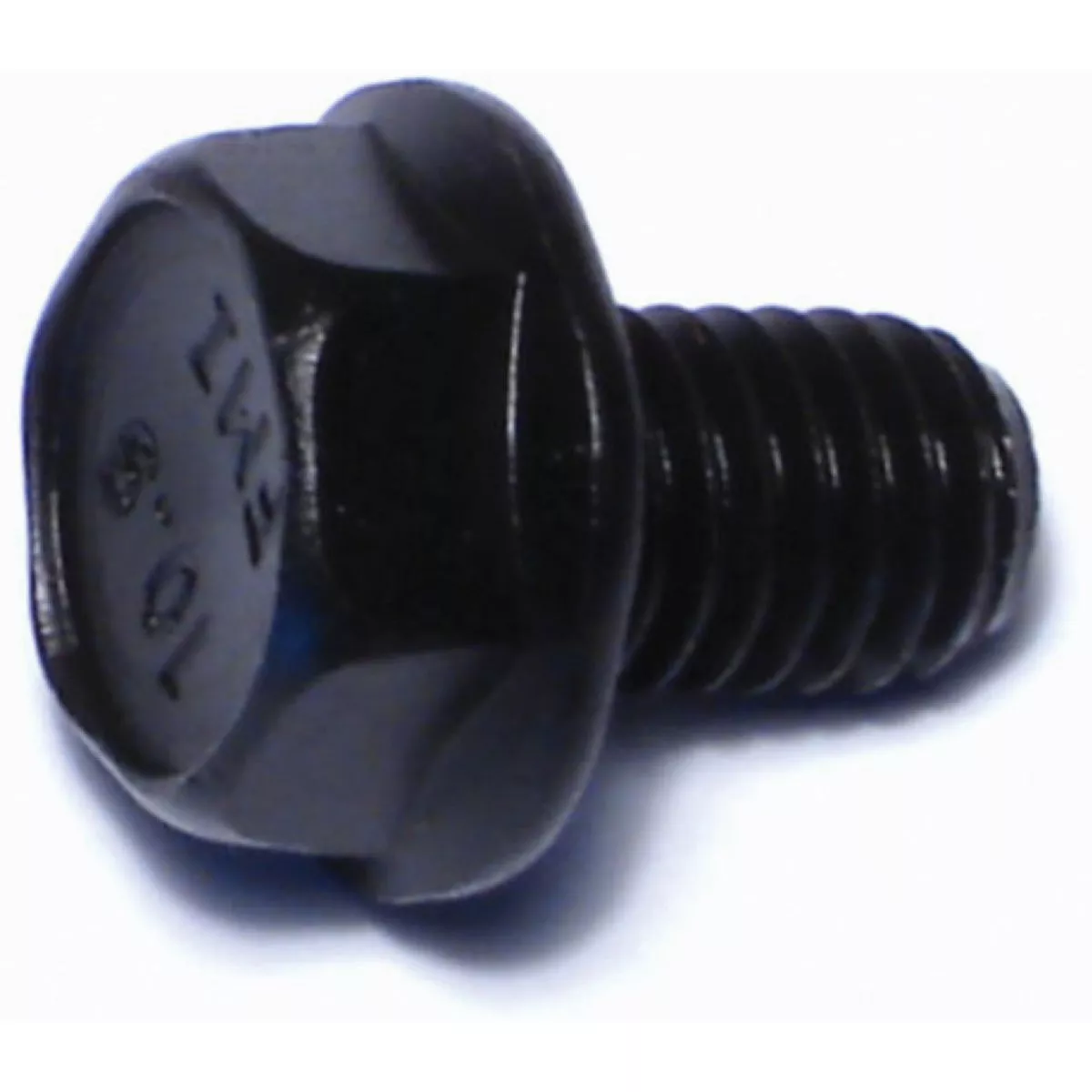 Midwest Fastener 12mm-1.75 x 80mm Black Phosphate Class 10.9 Steel Coarse Thread Hex Washer Head Flange Bolts (2 Ct.)