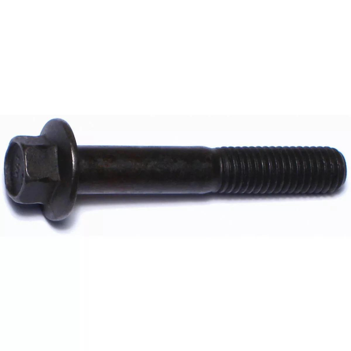 Midwest Fastener 16mm-2.0 x 40mm Black Phosphate Class 10.9 Steel Coarse Thread Hex Washer Head Flange Bolts (2 Ct.)-