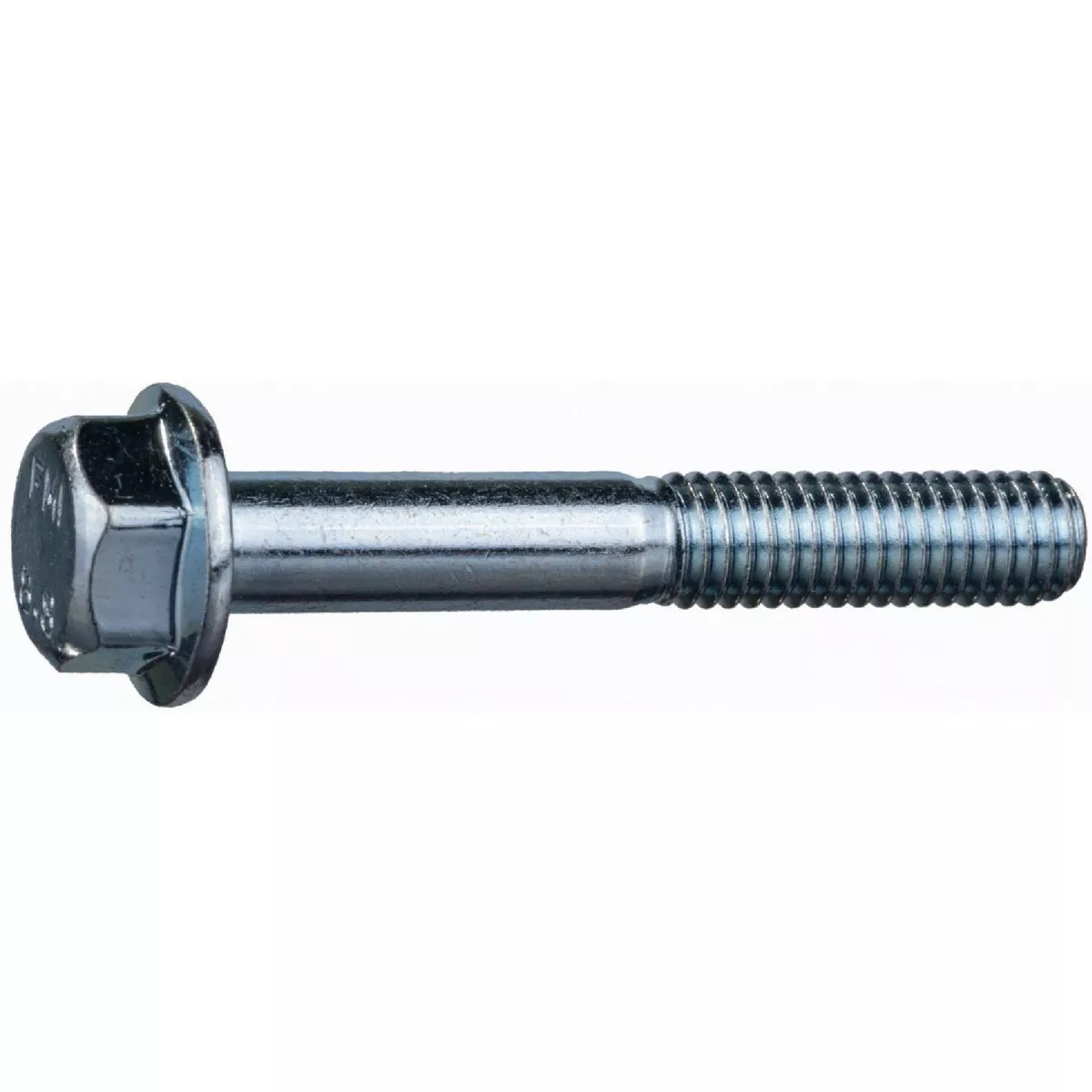 Midwest Fastener 8mm-1.25 x 35mm Zinc Plated Class 10.9 Steel Coarse Thread JIS Hex Washer Head Flange Bolts (6 Ct.)- - photo 2