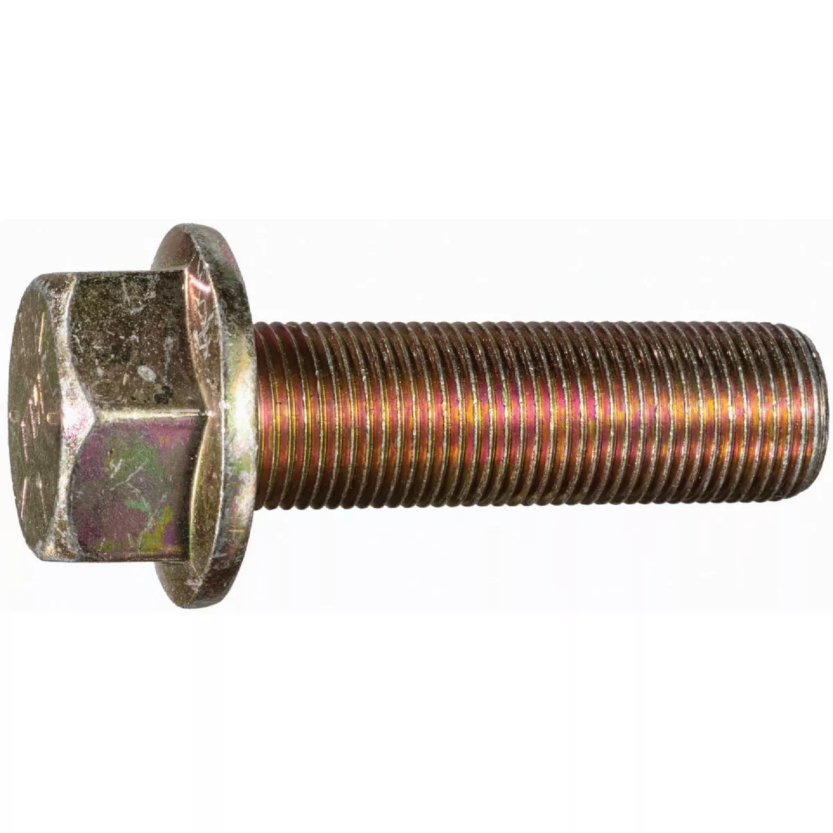 Midwest Fastener 14mm-2.0 x 35mm Black Phosphate Class 10.9 Steel Coarse Thread Hex Washer Head Flange Bolts (4 Ct.)