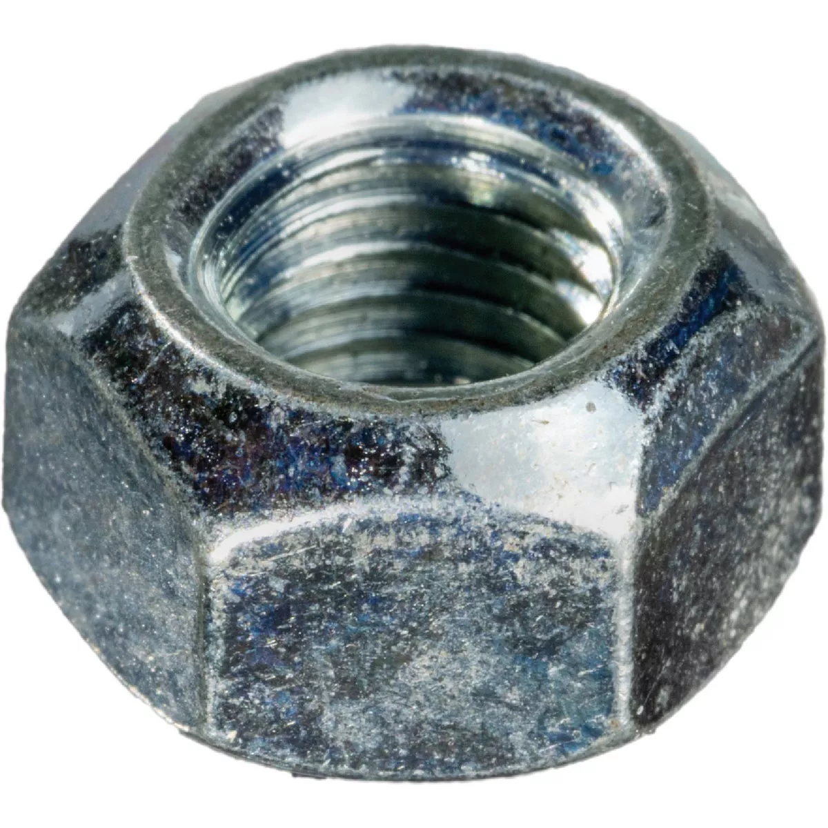 Midwest Fastener 8mm-1.0 Zinc Plated Class 8 Steel Fine Thread Metric Type C Lock Nuts (6 Ct.)