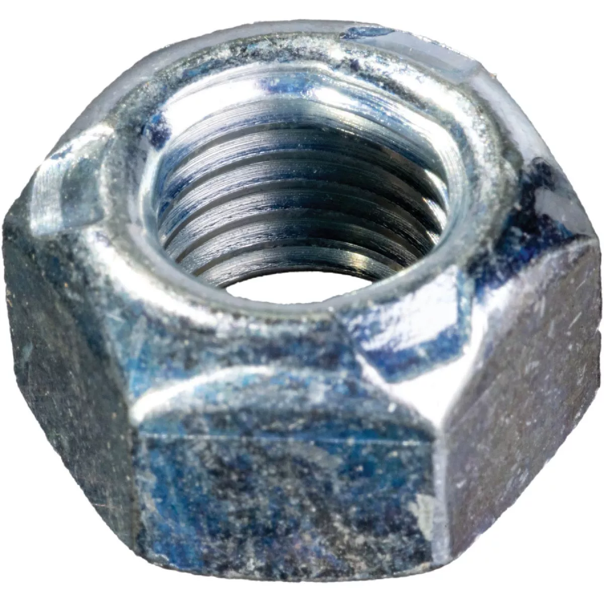 Midwest Fastener 12mm-1.5 Zinc Plated Class 8 Steel Fine Thread Metric Type C Lock Nuts (4 Ct.)