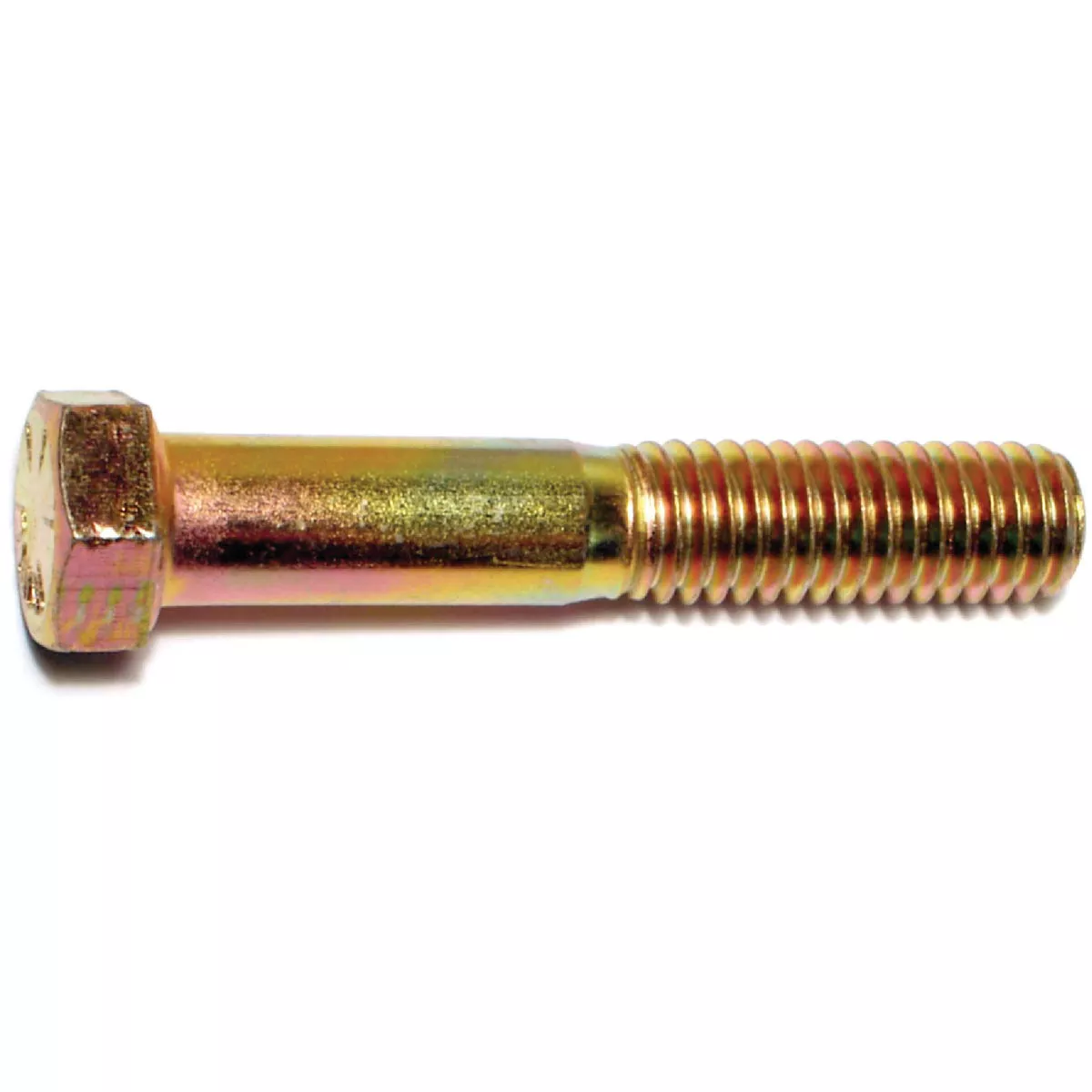 Midwest Fastener 7/16 In.-14 x 2-1/2 In. Zinc Plated Grade 8 Steel Coarse Thread Hex Cap Screws (4 Ct.)