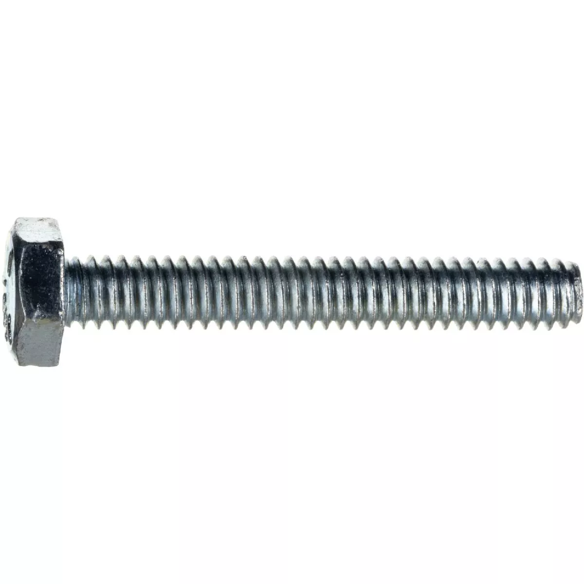 Midwest Fastener 1/4 In.-20 x 2-1/4 In. Zinc Plated Grade 5 Steel Coarse Thread Hex Cap Screws - photo 2