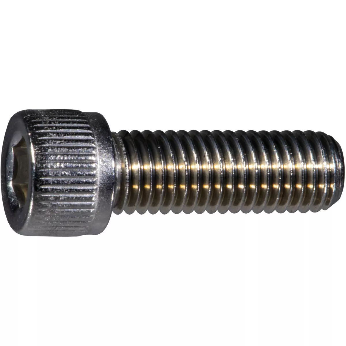 Midwest Fastener 1/4 In.-28 x 3/4 In. Stainless Steel Fine Thread Knurled Head Hex Socket Cap Screw (15 Ct.)
