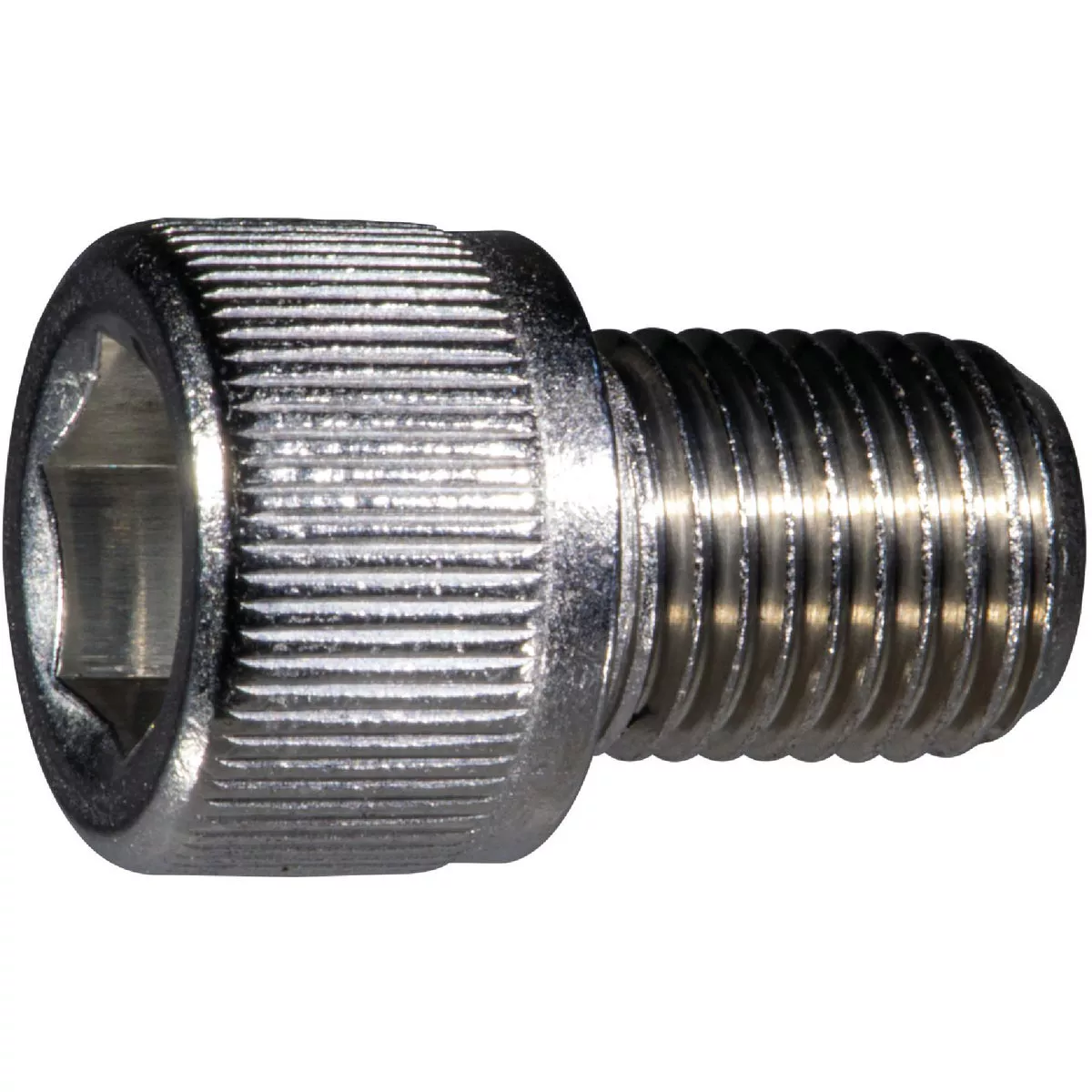 Midwest Fastener 3/8 In.-24 x 1/2 In. Stainless Steel Fine Thread Knurled Head Hex Socket Cap Screw (6 Ct.)