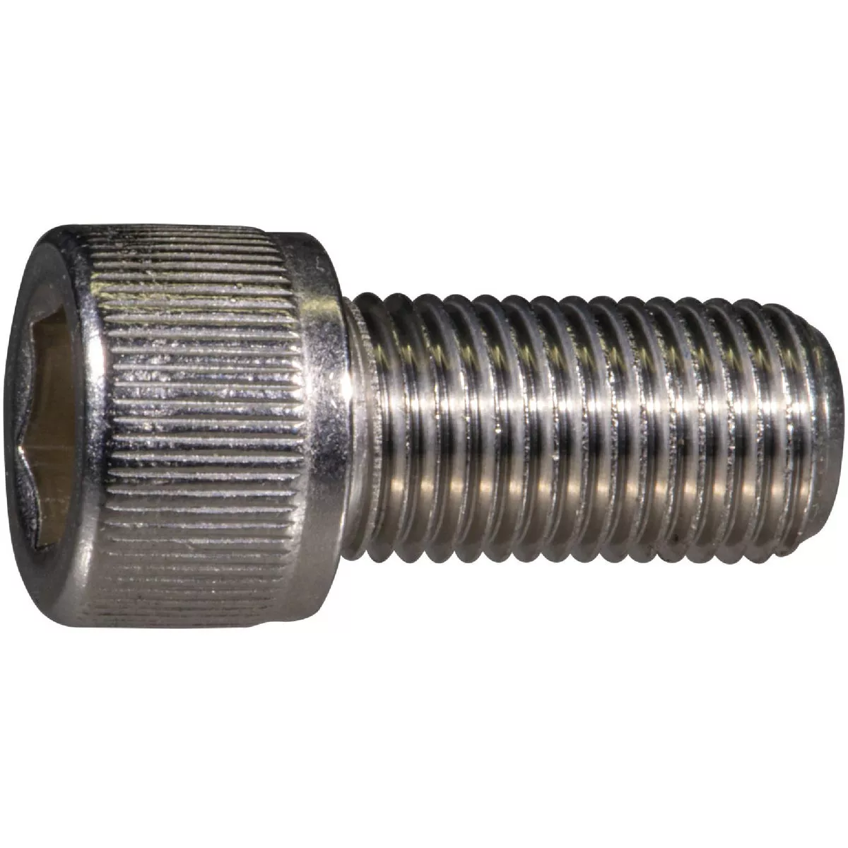 Midwest Fastener 3/8 In.-24 x 3/4 In. Stainless Steel Fine Thread Knurled Head Hex Socket Cap Screw (6 Ct.)