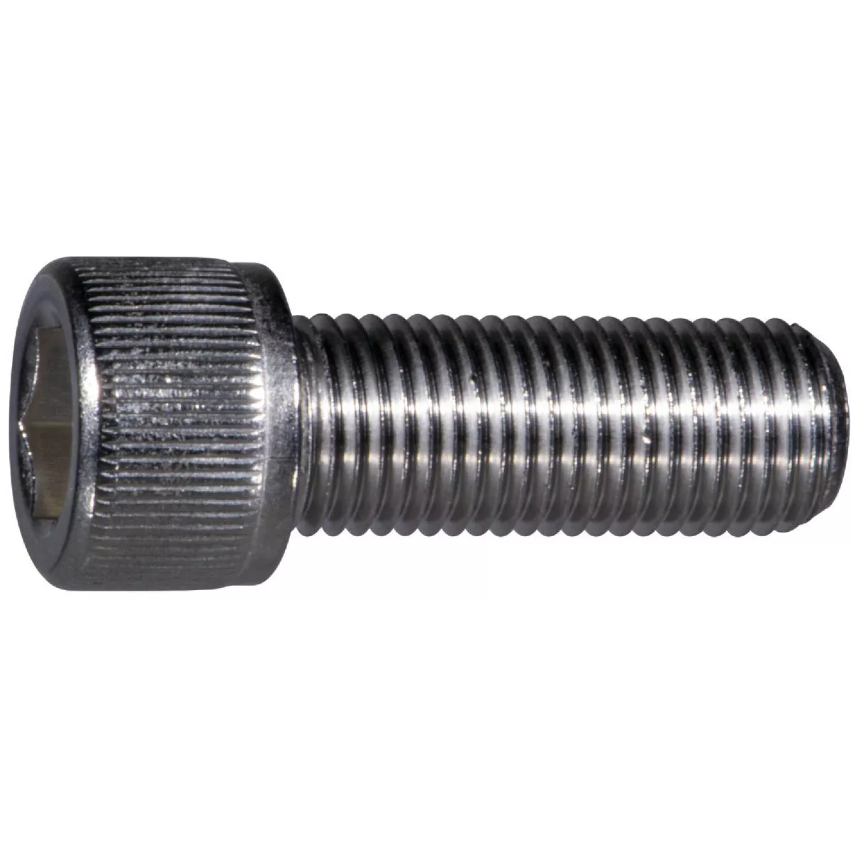 Midwest Fastener 3/8 In.-24 x 1 In. Stainless Steel Fine Thread Knurled ...