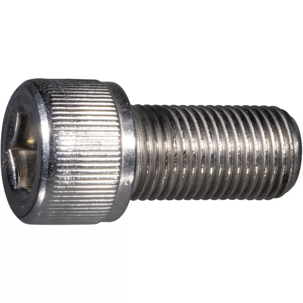 Midwest Fastener 1/2 In.-20 x 1 In. Stainless Steel Fine Thread Knurled Head Hex Socket Cap Screw (4 Ct.)