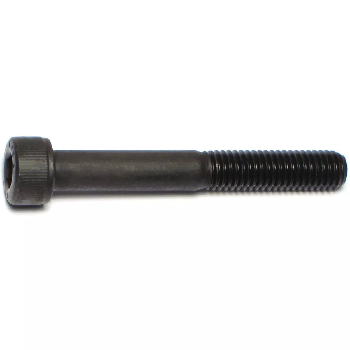 Midwest Fastener 8mm-1.25 x 60mm Black Oxide Class 12.9 Steel Coarse Thread Knurled Head Hex Socket Cap Screws (4 Ct.)