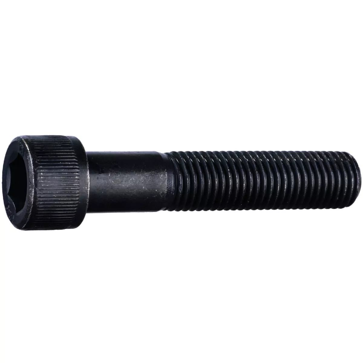 Midwest Fastener 12mm-1.25 x 50mm Black Oxide Class 12.9 Steel Extra Fine Thread Hex Knurled Socket Cap Screws (3 Ct.)