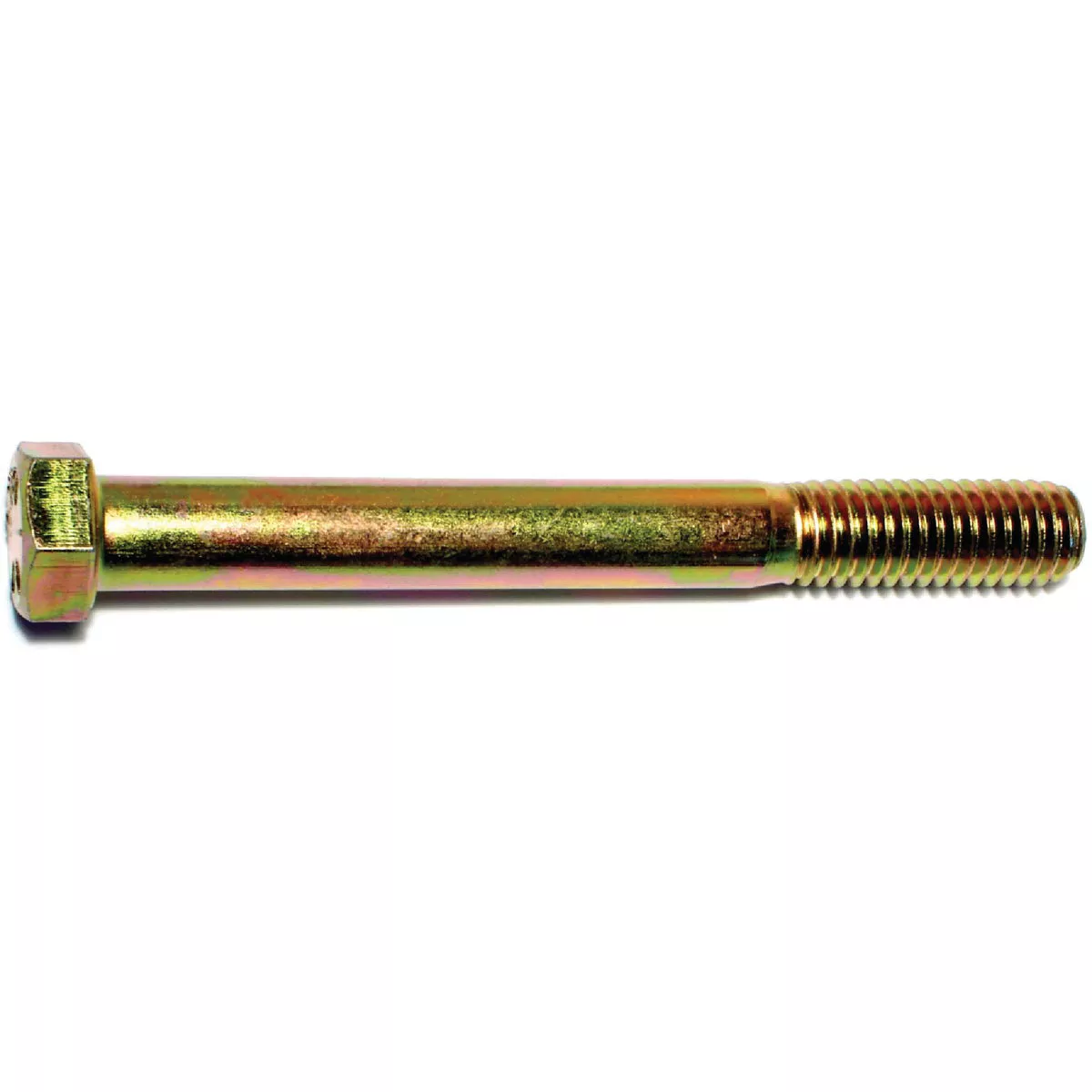 Midwest Fastener 7/16 In.-14 x 4 In. Zinc Plated Grade 8 Steel Coarse Thread Hex Cap Screws (2 Ct.) - photo 2