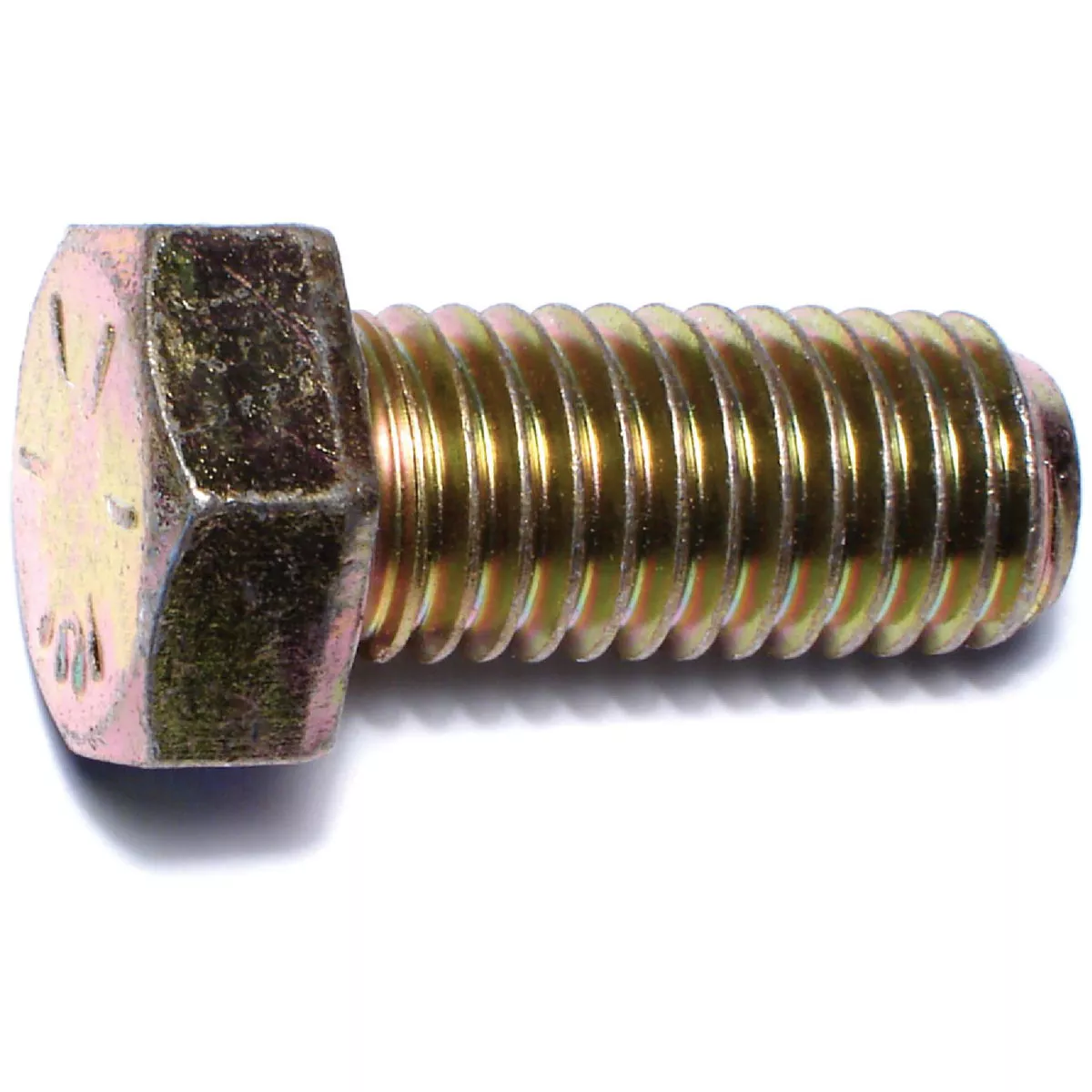 Midwest Fastener 9/16 In.-12 x 1-1/4 In. Zinc Plated Grade 8 Steel Coarse Thread Hex Cap Screws (5 Ct.)