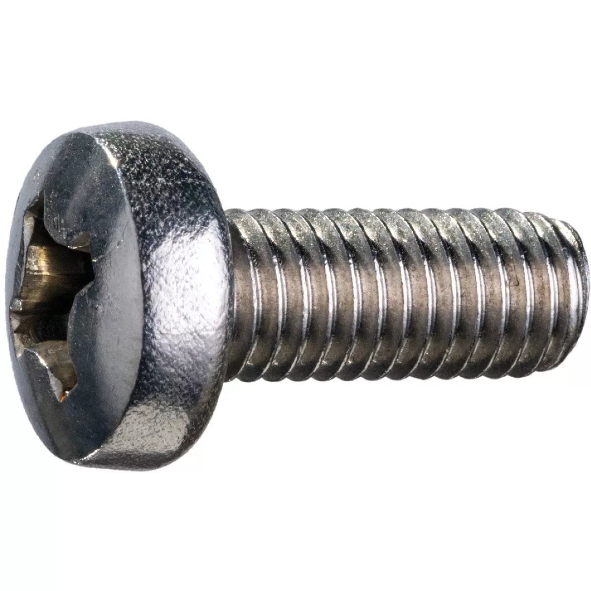 Midwest Fastener 8mm-1.25 x 25mm Meric Stainless Steel Coarse Thread Phillips Pan Machine Screws (8 Ct.)-