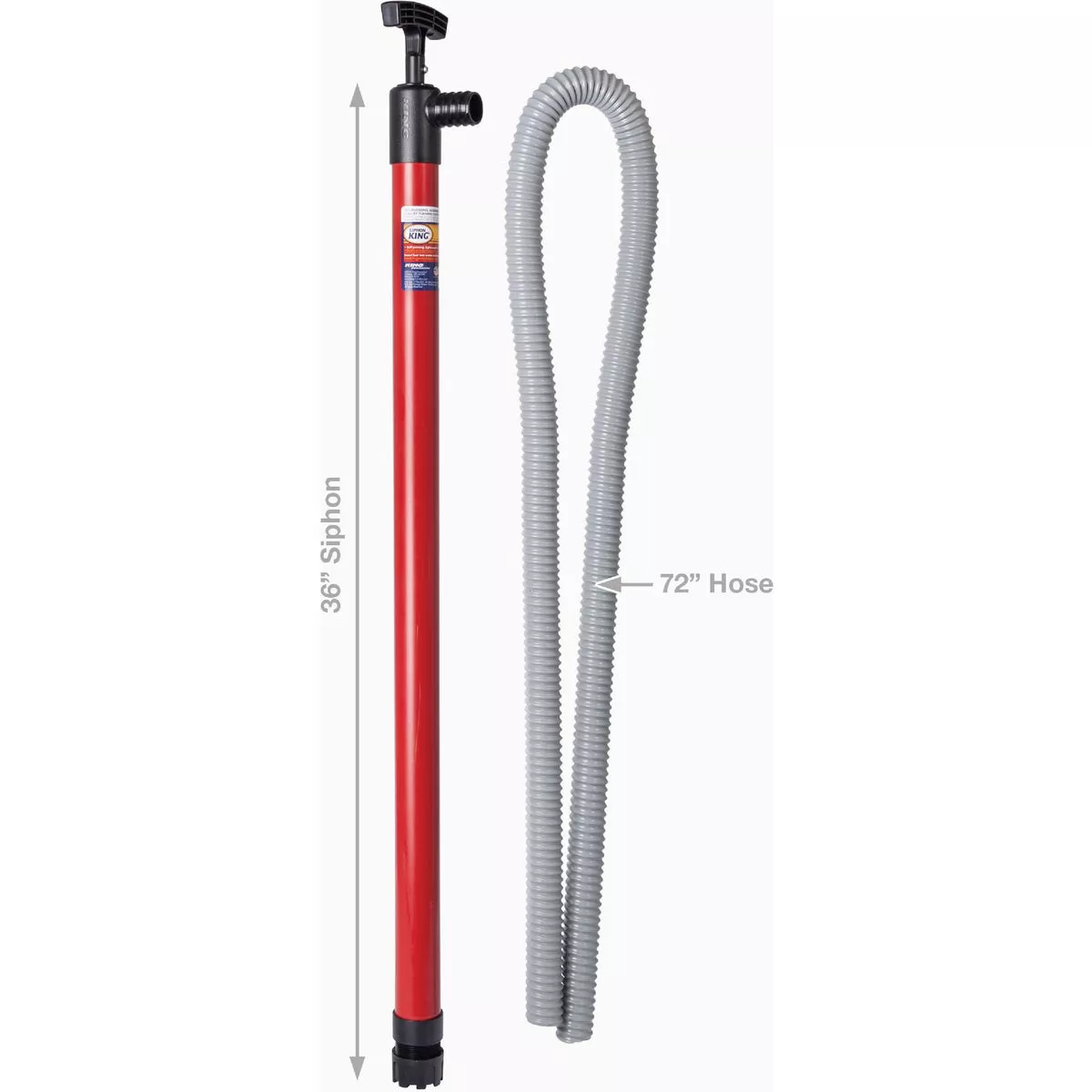 King Innovation Siphon King 36 In. x 72 In. Utility Hand Pump