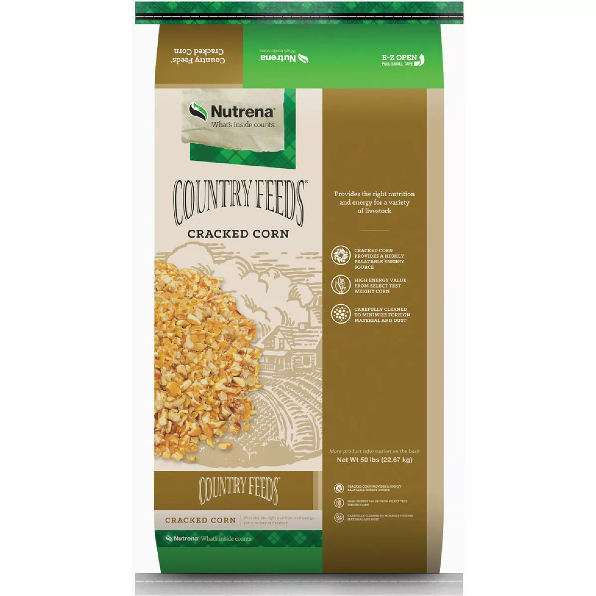 Nutrena Country Feeds Pellet Sheep Feed with Bovatec, 50 Lb.