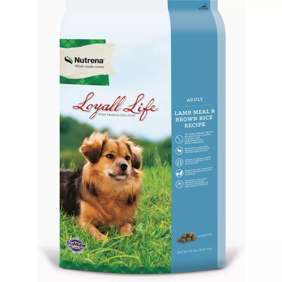 Nutrena Loyall Life Adult Lamb & Brown Rice Dry Dog Food, 20 Lb.