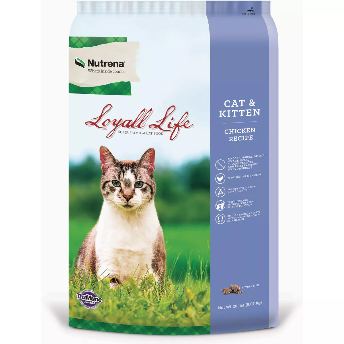 Nutrena Loyall Life Chicken Dry Cat & Kitten Food, 20 Lb.
