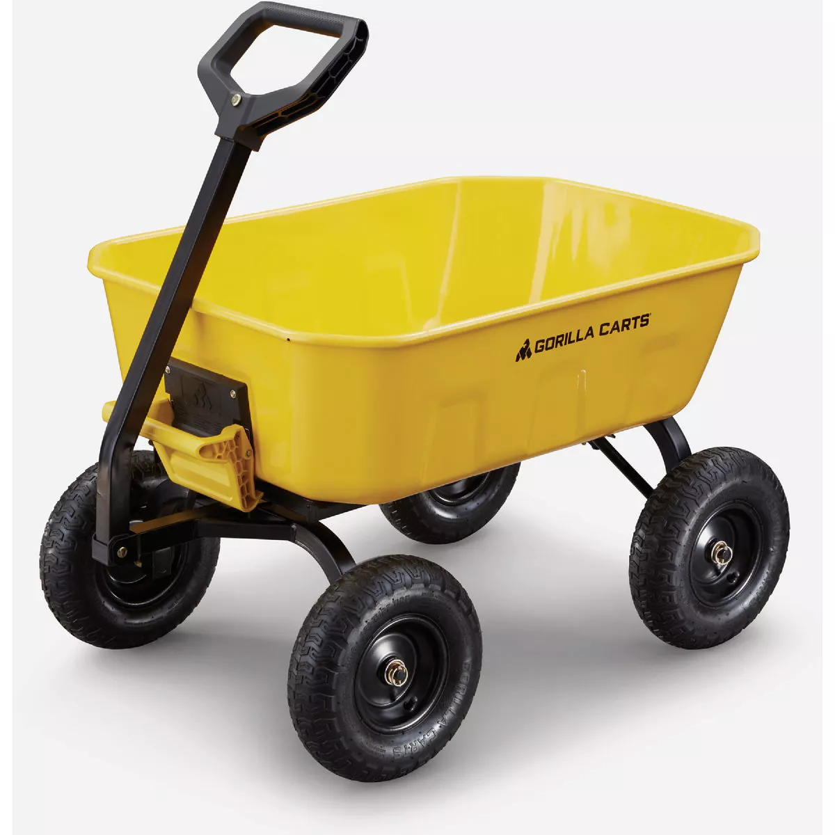 Gorilla Carts 8 Cu. Ft. Steel Dump Cart