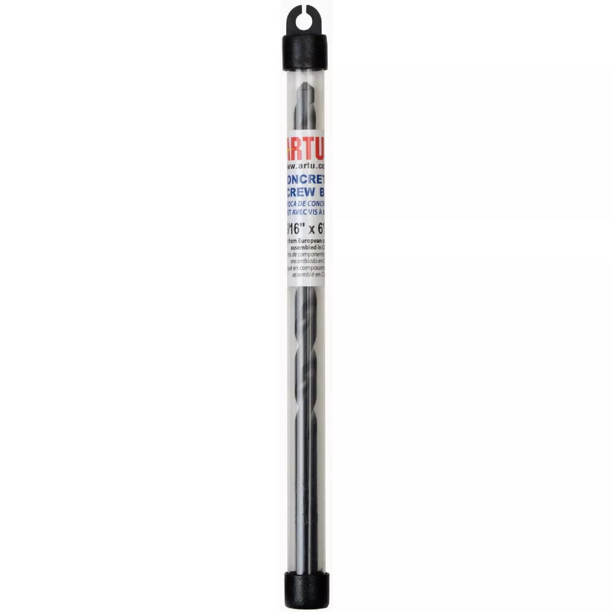 ARTU 5/16 In. x 6-1/4 In. Masonry Drill Bit-