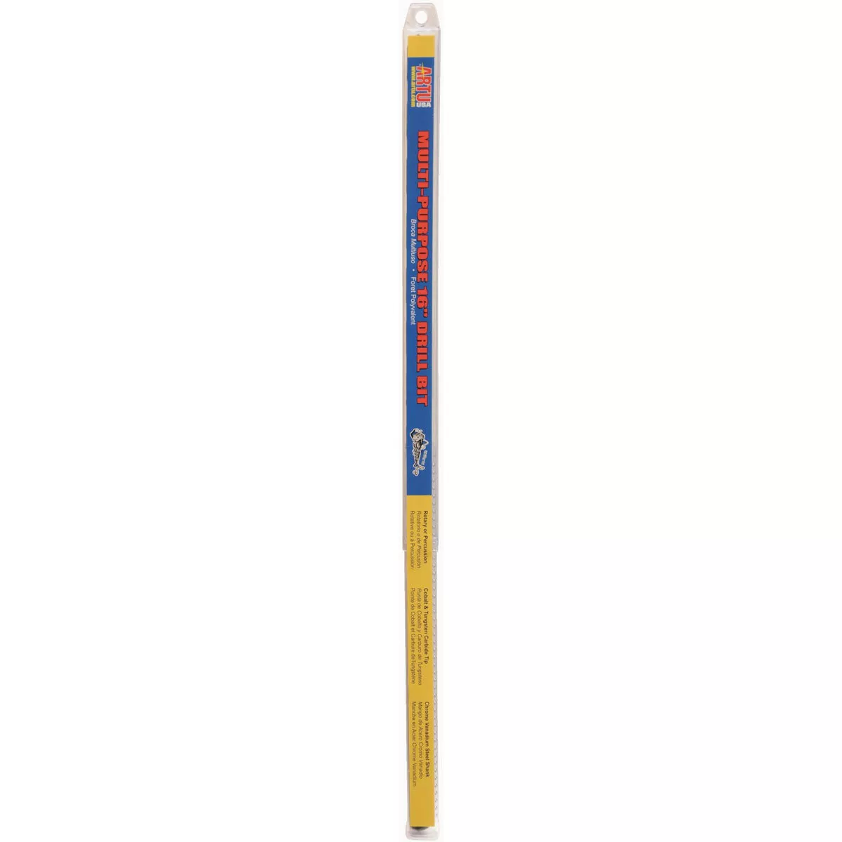 ARTU 3/8 In. x 16 In. Extended Length Multi-Purpose Drill Bit