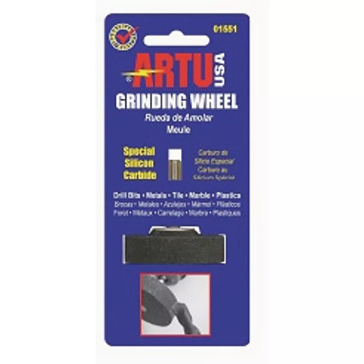 ARTU Cylindrical 1.93 In. Grinding Wheel