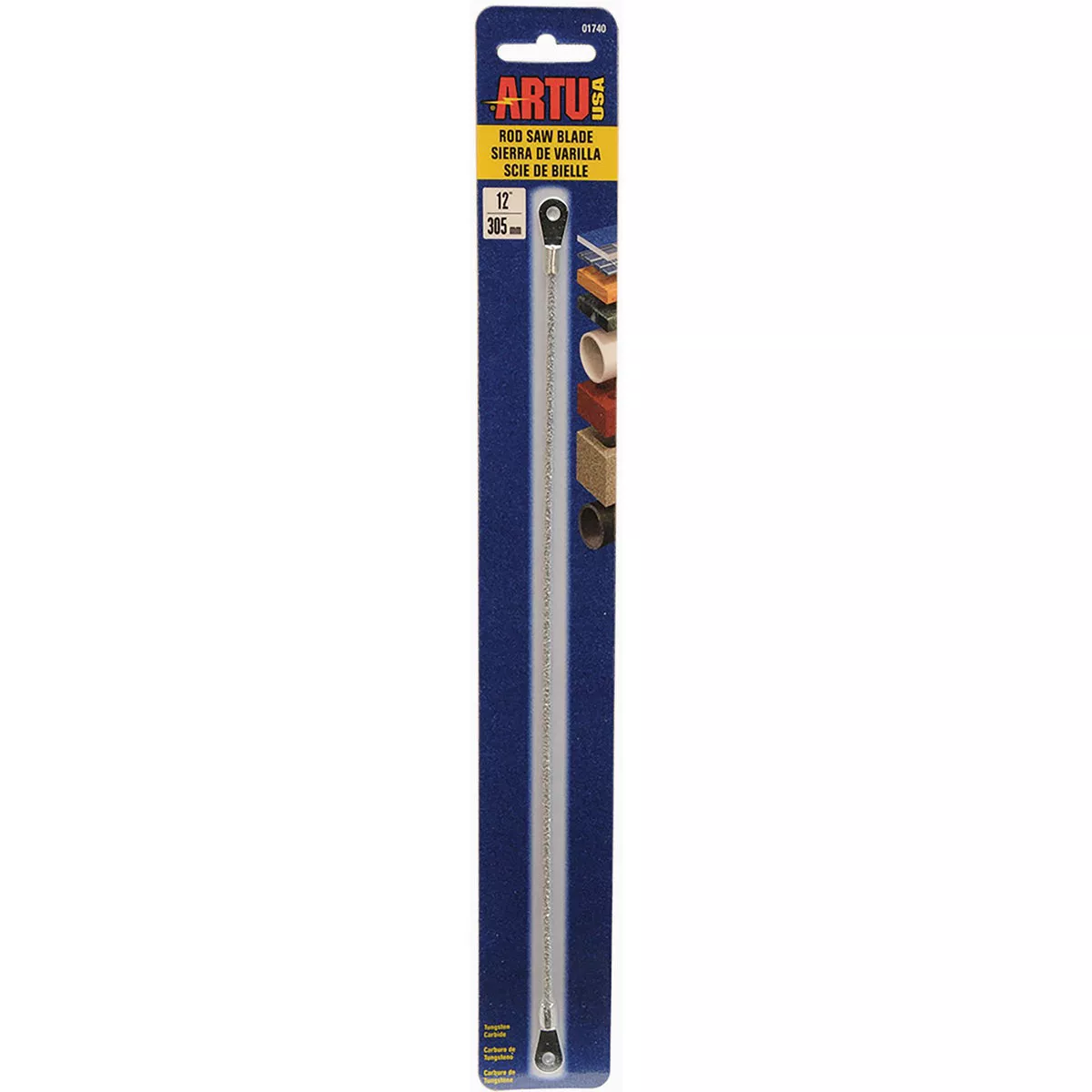 ARTU 12 In. Tungsten Carbide Grit Rod Saw Blade