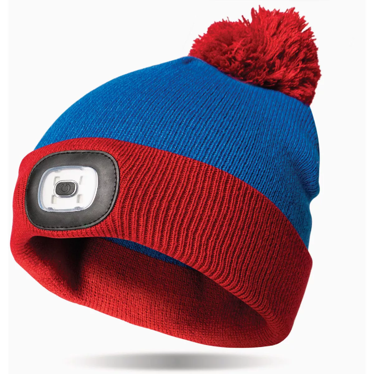 Night Scope Night Owl Blue Kid's LED Pom Hat