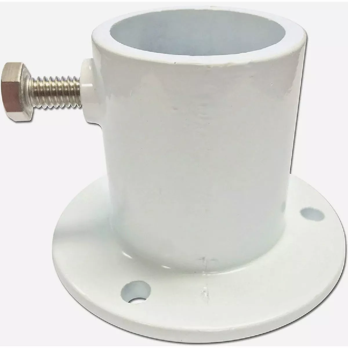 Swimline Deluxe Cast Aluminum On-Deck Ladder Flange