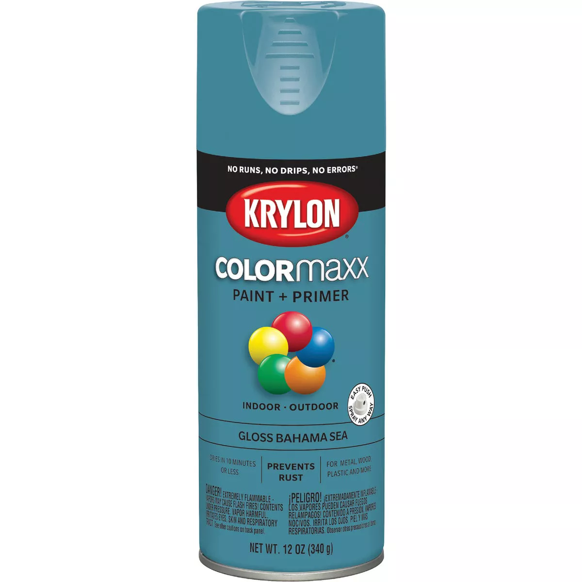 Krylon ColorMaxx Gloss Bahama Sea 12 Oz. Spray Paint