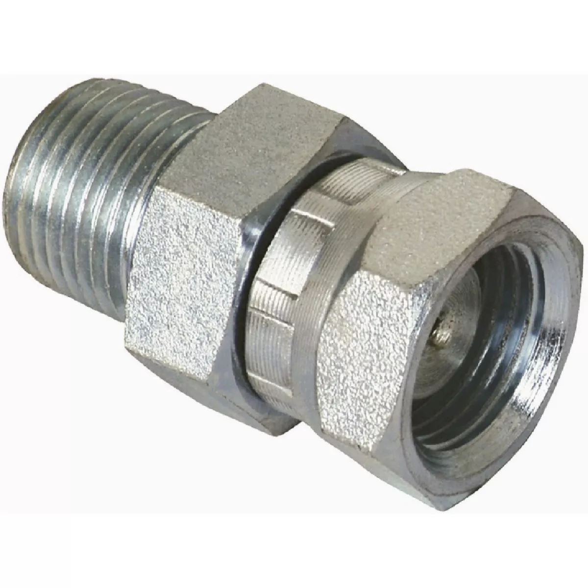 Apache 1/2 In. Male Pipe X1/2 In. Female Pipe Swivel 1/16 In. Restricted Adapter